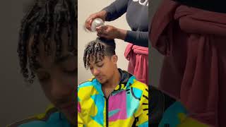 How to do finger coils 🔥🎥 fingercoils curlyhair naturalhair [upl. by Ueihtam]