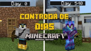 DESCARGAR CONTADOR DE DIAS PARA MINECRAFT BEDROCK 120  Yoryi Homie [upl. by Rabaj]