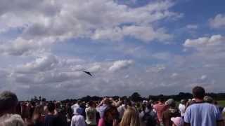 Avro Vulcan Bomber XH558 Flypast  Headcorn Kent 2015 [upl. by Haseena]