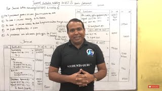 Journal entries related to GST Part 2 and it’s final settlementby Dr Vikas Vijay [upl. by Bakki]