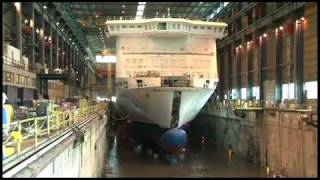 Armorique  Brittany Ferries new stateoftheart cruise ferry [upl. by Ahsiet]