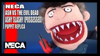 Ash vs Evil Dead Ashy Slashy Possessed Puppet  NECA Prop Replica Review AshVsTheEvilDead [upl. by Columba]