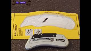 Stanley Quickslide Pocket Knife Ref 010810 Stanley knife stanley tool [upl. by Artema]