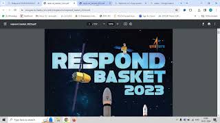 How to submit project proposals of ISRO present in Respond Basket 2023 [upl. by Ilrebmik]