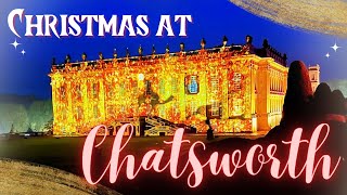 CHATSWORTH at CHRISTMAS 2023  Christmas Market Light Trail amp Palace of Advent [upl. by Acsecnarf414]