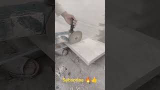 Marble stone cutting marblecutting [upl. by Ulphia]