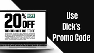 How To Use Dicks Sporting Goods Promo Code 2024 [upl. by Kriste1]