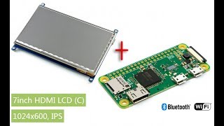 Cheap 7 inch Touchscreen LCD for Raspberry Pi 4 amp Lattepanda IPS Display  Review [upl. by Rebm]