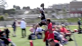 AMAZING INCREDIBLE display of athleticism by Trevon Sidney  Bishop Amat CA [upl. by Atinniuq]