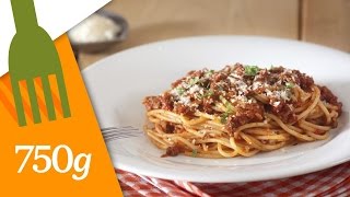 Spaghetti à la bolognaise  750g [upl. by Cirdek]