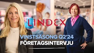 Lindex Group Q2’24 Volatilitet på modemarknaden men även highlights under Q2 [upl. by Derfliw361]