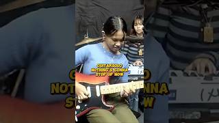 Missioned Souls Neisha Guitarsolo Cover NOTHINGS GONNA STOP US NOW  STARSHIP  SHORTS [upl. by Amaty41]