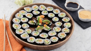 Så gör du egen sushi  Köket [upl. by Kilah]