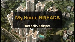 My Home Nishada Kokapet Hyderabad Telangana  3 BHK  4 BHK  Walkthrough [upl. by Yemaj573]