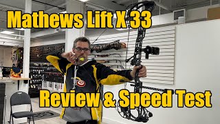 Mathews Lift X 33 Review and Speed Test [upl. by Araht313]