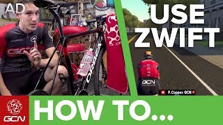 How To Use Zwift  Zwift For Beginners [upl. by Wavell]