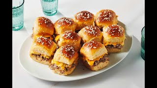 Cheeseburger Slider Mukbang SongByrds Eating Show [upl. by Gnah]