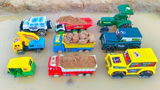 Mini Tractor Trolley Parking Video  Mahindra Thar 4x4  Dumper Truck  Jcb3dx  Jeep  Parth Kids [upl. by Dnyletak]