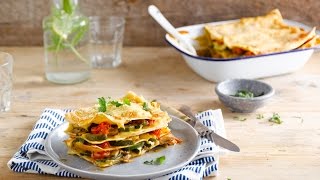 Alpro Recipe  Veggie Lasagne [upl. by Fanchan]