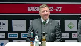 1878 TV  Pressekonferenz 18122022 Augsburg  Berlin 23 [upl. by Naivaf333]