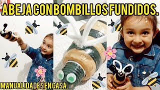 Como reciclar BOMBILLOS que no sirven 🐝 pintar bombillas que están fundidas  Decorar con reciclaje🐝 [upl. by Caren687]