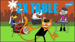 2x TABLE SONG MATHLETICS [upl. by Erfert]