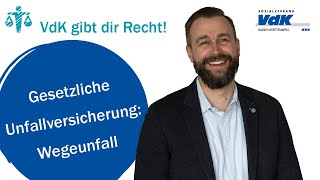 Wegeunfall Gesetzliche Unfallversicherung  VdK gibt dir Recht 11 [upl. by Andri]