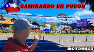 COMO ES CAMINAR EN PUCON CHILE  PUCON ES UN PUEBLO MAGICO [upl. by Odele]