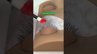 Comment appliquer du remover pour extension de cils  materielcil dissolvantcil removercil [upl. by Bunnie37]