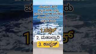 Kaspsisdafda GK COMPITATIVE questions ಕನ್ನಡ [upl. by Gans588]