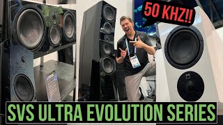 NEW SVS Ultra Evolution Series Makes Its Debut At CES 2024  FULL Walkthrough [upl. by Sachsse]