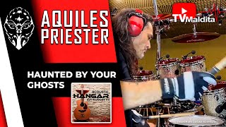 TVMaldita Presents Aquiles Priester rerecording Haunted by Your Ghosts with Evans Heavyweight Dry [upl. by Krishnah776]