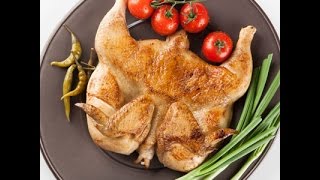 Цыпленок Табака с Хрустящей Корочкой на сковороде Самый Вкусный Рецепт [upl. by Shugart859]