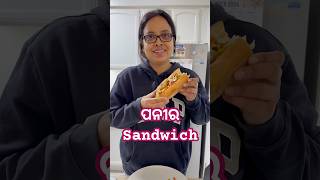 ପନିର ଟିକ୍କା ର SANDWICH 🥪 sandwich odiafoodtuber odiavlog [upl. by Intyre607]