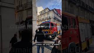 INCÊNDIO EM LISBOA [upl. by Ronoh]