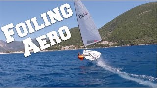 Foiling RS Aero at Wildwind [upl. by Evreh]