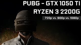 PUBG  RYZEN 3 2200G GTX 1050 TI Competitive Settings [upl. by Nickerson]