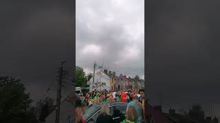 Donegal amp Armagh fans making their way to StTiernachs Park on Ulster Final day 2024 [upl. by Niobe]