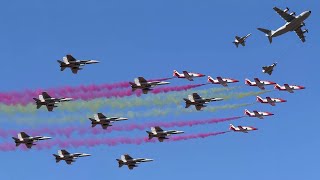 Stunning flyover for Spanish national day 🇪🇸 [upl. by Lillis797]