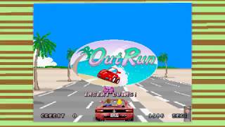 Retropie Commodore 64 Splash Screen  OutRun Splash Wave [upl. by Jaylene]