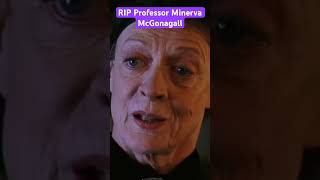 Dame Maggie Smith passed today 92724 l Professor McGonagall harrypotter hogwarts mcgonagall [upl. by Yelram]