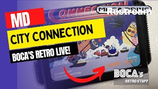 SEGA Genesis Mega Drive New GAME  City Connection and others [upl. by Llecram]