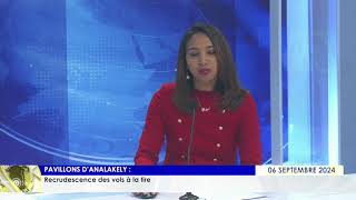 LE JOURNAL LIVE DU 06 SEPTEMBRE 2024 BY TV PLUS MADAGASCAR [upl. by Tehc799]