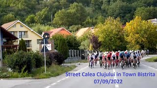 Street Calea Clujului in Town Bistrita [upl. by Aldous]