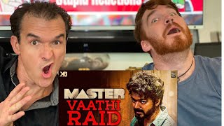 Master  Vaathi Raid Song REACTION  Thalapathy Vijay [upl. by Pogue280]