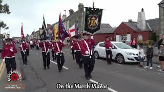 Bangor Protestant Boys  Millisle Somme Parade 2023 [upl. by Annagroeg]