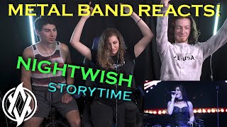 Nightwish  Storytime Live REACTION  Metal Band Reacts REUPLOADED [upl. by Sulakcin]