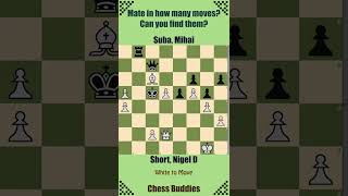 Short Nigel D vs Suba Mihai 🔴 Hastings 1992 checkmate [upl. by Urana]