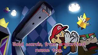 The Fanged Fastener Stapler WITH LYRICS  Paper Mario The Origami King Cover  Reversed [upl. by Dan]