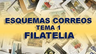 ✔ ESQUEMAS ✔ Filatelia │ Tema 1 │Oposiciones Correos 2020 [upl. by Aehs]